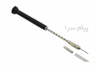 دریل دستی این دریل ظریف کاری دستی یک ابزار حرفه ای برای کارهای تزئینی