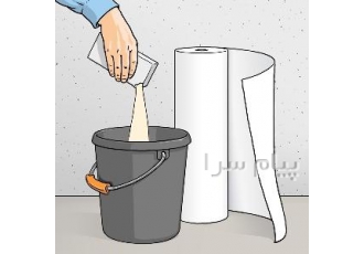 چسب کاغذ دیواری گیاهی ACM