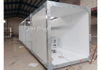 ساخت سردخانه قابل حمل ساخت سردخانه مشاوره سردخانه فروش انواع چیلرهای