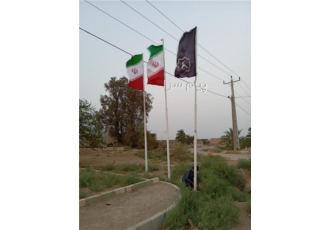 تولیدکننده پایه پرچم میله پرچم برج پرچم در تهران تولید انواع پایه پرچم