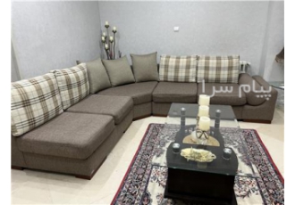 فروش مبل راحتی در تهران ست مبلمان ال برند الدورادو پنج سال کار کرده