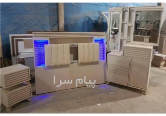 فروش سرویس خواب در یزد سرویس خواب نو برای جهزیه خریده بودم الان به پول
