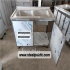 سینک دو لگنه صنعتی کابینت دار در زنجان سینک دو لگنه صنعتی کابینت دار