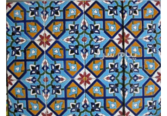 کاشی سازی هفت رنگ . معرق  ومعقلی فدک