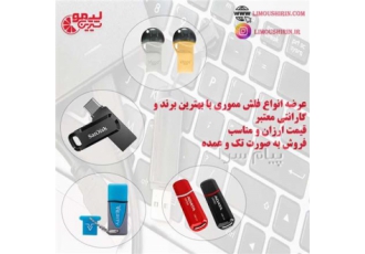 قیمت فلش مموری ارزان فروش تکی و عمده فروشگاه لیموشیرین در تهران مرکز