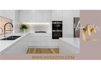 کابینت مدرن سفید علت پرفروش بودن کابینت سفید در چند سال اخیر مهم ترین