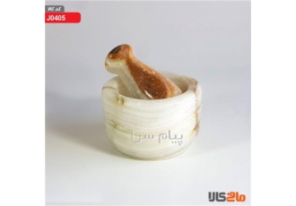 هاون مرمری در همدان ویژگی کالا ابعاد 885 سانتی متر وزن 550 گرم جنس بدنه