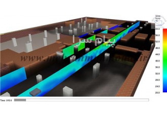 شبیه سازی CFD سیستم تهویه پارکینگ و مدیریت دود در تهران ما در زمینه