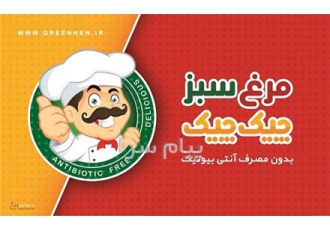 مرغ سبز چیک چیک بدون آنتی بیوتیک