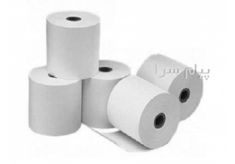 کاغذ پوز در اصفهان رول حرارتی مخصوص پوز فروشگاهی چاپ مشکی متراژ مختلف