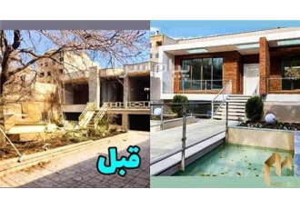 بازسازی ویلا