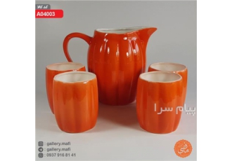 پارچ و لیوان شکوفه