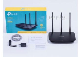 فروش روتر بی‌سیم ۴۵۰Mbps تی پی لینک مدل TL WR۹۴۰N در اصفهان دنیای