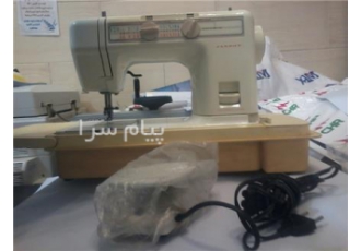 فروش چرخ خیاطی ژانومه در تهران مدل 1110 بسیار عالی کم کارکرد خانگی مدت