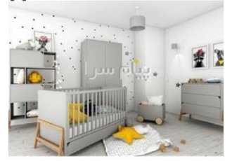 سرویس خواب نوزاد و نوجوان آمیسا مدل بونتیه