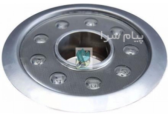 چراغ فواره ضد آب مولتی کالر ۹ وات ۱۲ولت Emax مدل۹RFTM در تهران جهت