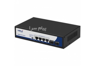 سوئیچ PoE اچ ار یو ای HRUI HR901-AXG-42NS-120