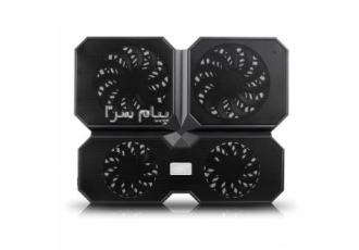 پایه خنک کننده دیپ کول مدل Multi Core X۶ در تهران ابعاد فن دو عدد فن