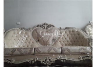 فروش مبلمان کلاسیک نه نفره در اسلامشهر کاملا سالم و نو نشیمن ها کاملا