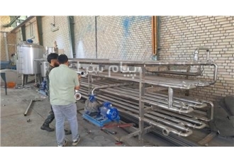 پاستوریزاتور استیل صنعت پاستوریزاتور استیل صنعت