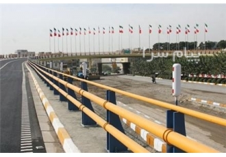 ساخت گاردریل لوله ای پل و تاج سد در اصفهان ساخت و تولید هندریل گاردریل