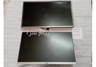 پک ۲ عددی مانیتور LG و AOC به ترتیب۲۴ و ۲۳ اینچ شکسته در بوشهر پک دو