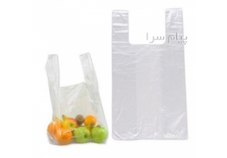 فروش نایلکس رکابی(دسته دار ) شفاف مواد یک در اصفهان فروش نایلکس رکابی