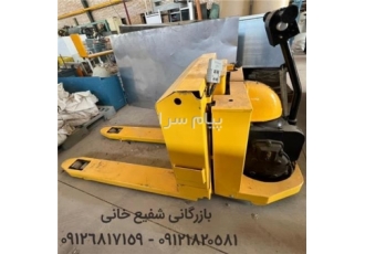 فروش جک پالت در شهرک صنعتی کاسپین فروش جک پالت شارژی ۲ تن ساخت کره جک