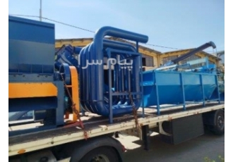 خط بازیافت پلاستیک اسیابشور نایلون گونی تیپ بادی در تهران با سلام و عرض