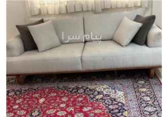 کاناپه تختخواب شو در تهران دو کاناپه تختخواب شو ۳ نفره دو سال کار کرد