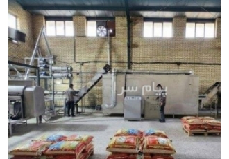 خط تولید برنج سنتزی برنج هندی در تهران فروش خط کامل صنعتی تولید برنج