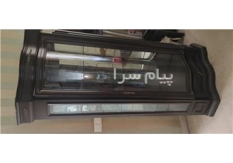 فروش بوفه چوبی در تهران در حد نو کاملا سالم و تمیز سه گوشه مخصوص گوشه