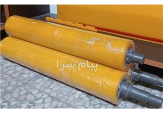 روکش قطعات صنعتی با متریال پلی یورتان به روش ریخته گری در خمینی شهر