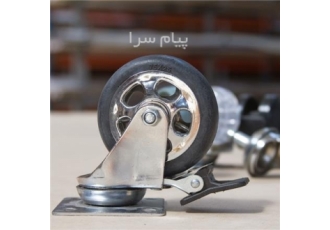 چرخ دستگاه صنعتی ثابت و گردان چرخ گاری چرخ دایکاست مجموعه چرخ صنعتی