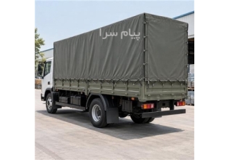دوخت چادر خاور و کامیون با برزنت ترانزیتی در تهران برای قسمت بار