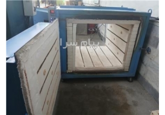 کوره ۱۲۰۰ لیتری صنعتی در کرج فروش یک عدد کوره 1200لیتری سه فاز ابعاد