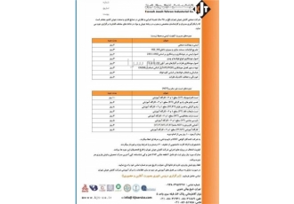 دوره های آموزشی بهار و تابستان ۱۴۰۵ شرکت کاوش جوش تهران 1 دوره