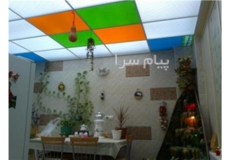 اجرای سقف کاذب پاسیو و نورگیر | پلی‌کربنات PVC و پلکسی در تهران اجرای