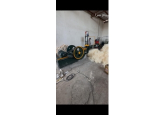 دستگاه تولید پوشال کولر آبی فروش خط کامل تولید پوشال کولر آبی شامل 2