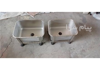 وان شستشو صنعتی با کیفیت بالا و عمر طولانی در تهران وان شستشو صنعتی