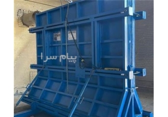 دیوار خودایستا با قالب خاص و اسکلت بتنی
